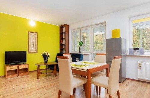 West Pomeranian Voivodeship Appartement | Spacerowa 2 | Lemon and Wooden Apartment | Balcony