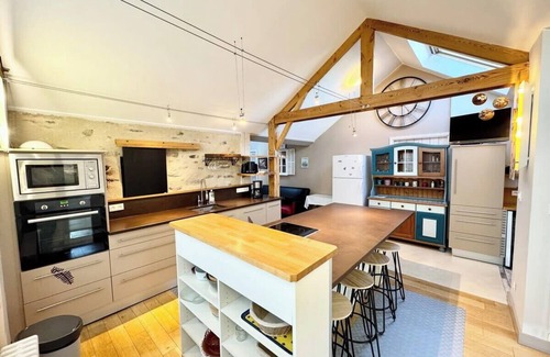 Quimperle Maison | Spacieuse longère archi cosy - Jardin