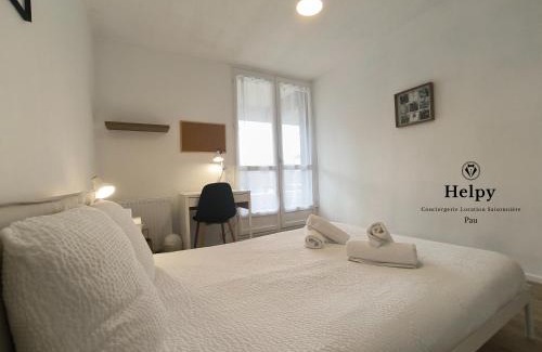 Dufau-Tourasse Appartement | Spacieux-3 chambres 4 pers-Calme-pking-5mn centre