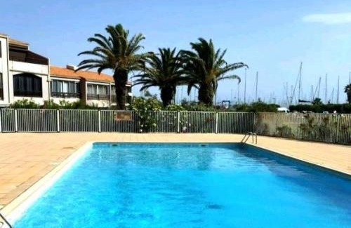 Saint-Cyprien Plage Appartement | Spacieux Studio 3pers vue marina a St Cyprien