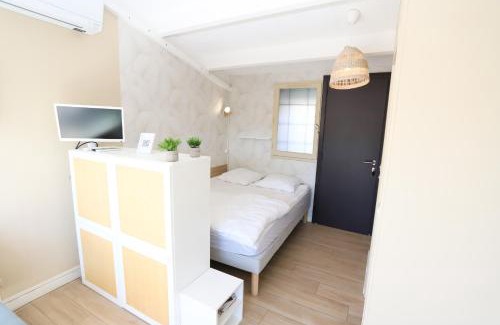 Saint-Cyprien Plage Appartement | Spacieux Studio 3pers vue marina a St Cyprien