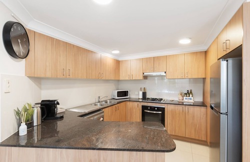 South Brisbane Appartement | Spacious 2 Bed/2 Bath Garden Apartment Aircon, Spacious 2 Bed Garden Apartment