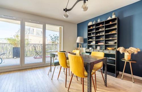 Bagnolet Appartement | Spacious 2 bedrooms with Parking, Terrasse, near Metro 3