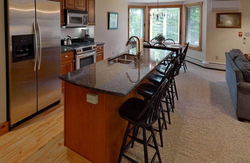 North Troy Copropriété | Magnifique condo 2 chambres à coucher situé à Jay Peak, juste sur les pistes!