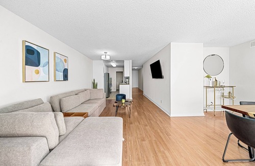 Marina Peninsula Appartement | Spacious 3-bedroom apartment with AC, fitness room in wonderful Marina del Rey