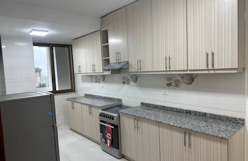 Kirkos Appartement | Spacious 3-bedroom apartment in pleasant Addis Ababa with fitness room