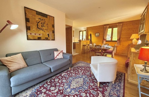 Praz-sur-Arly Appartement | Appartement lumineux avec balcon & parking, à 700m des pistes – 6 pers.