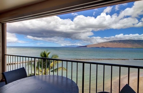 Kihei Copropriété | Spacious 3BD/2BA Beachfront Condo - Perfect Family Retreat– Menehune Shores #510