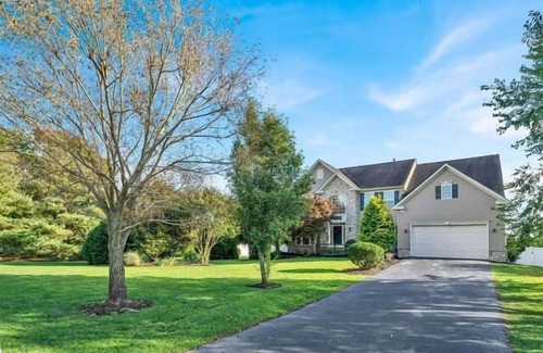 Cape May Court House Maison | spacious 5,500 square foot home located on one acre property, is fully fenced and Great for larger groups, comfortably accommodating 24 total guests.