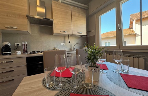 Brovello-Carpugnino Appartement | Spacious and bright 3 and a half apartment with parking space, Wi-fi and wonderful balcony
