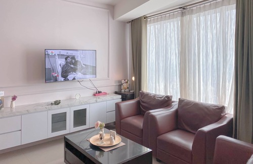 Pekayon Jaya Appartement | Spacious and Comfy 2BR Combined at Grand Kamala Lagoon Apartment