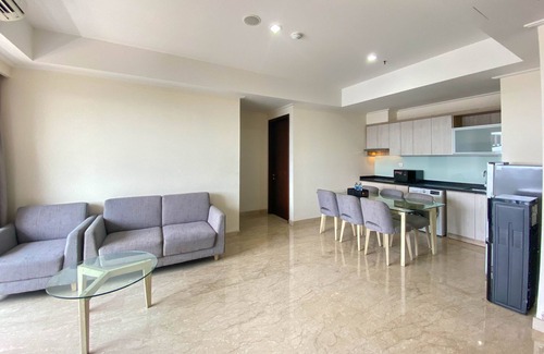 Cikini Appartement | Spacious And Elegant Designed 3Br At Menteng Park Apartment