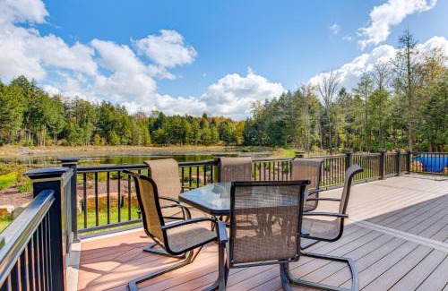 Granville Summit Maison | Spacious and Secluded Forksville Home Fire Pit