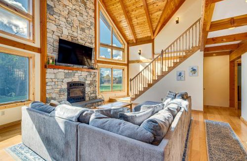 Granville Summit Maison | Spacious and Secluded Forksville Home Fire Pit