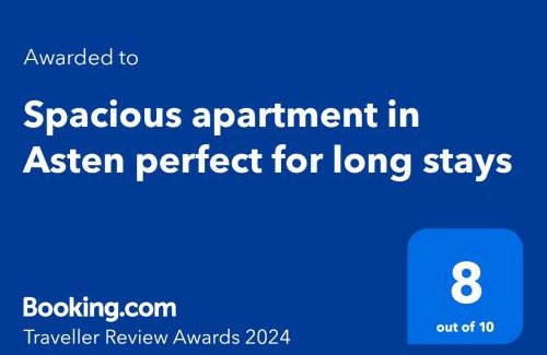 Asten Appartement | Spacious apartment in Asten perfect for long stays