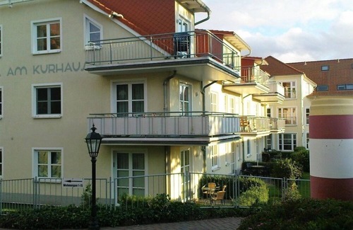 Alt Gaarz Appartement | Appartement spacieux - grand balcon d'angle, garage, utilisation de la piscine