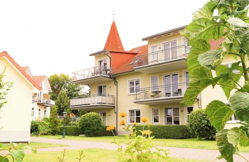 Alt Gaarz Appartement | Appartement spacieux - grand balcon d'angle, garage, utilisation de la piscine
