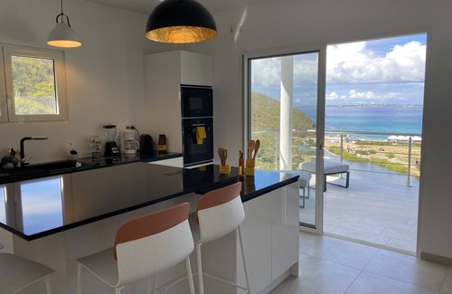 Anse Marcel Appartement | E grand appartement avec vue sur la mer plage de l anse marcel a 2 mn a pieds