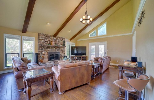 Fort Smith Maison | Spacious Arkansas Abode with Balcony and Fire Pit!