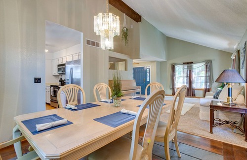 Aurora Maison | Spacious Aurora Retreat w/ Game Room + Hot Tub!