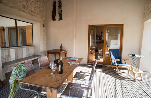 Saint-Chinian Maison | Grande maison, piscine privée, chauffable, terrasse couverte et de belles vues