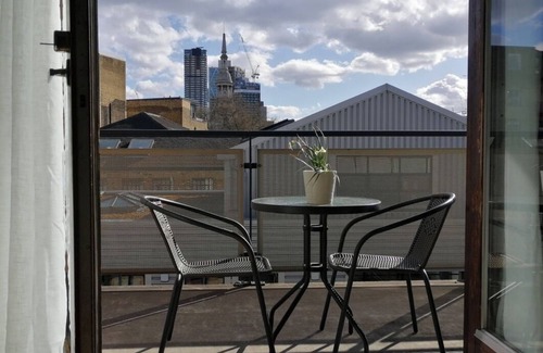Haggerston Appartement | Spacious bright top floor apt w/view, gym, courtyard in the heart of Shoreditch
