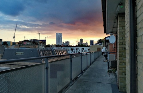 Haggerston Appartement | Spacious bright top floor apt w/view, gym, courtyard in the heart of Shoreditch