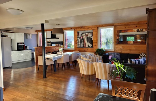 Mont-Saxonnex Appartement | Appartement spacieux type chalet dans village savoyard à 1000 m au Mont Saxonnex