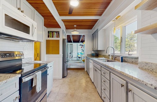 Camp Ellis Maison | Spacious Coastal Home with Firepit, Porch, and Family-Friendly Comforts