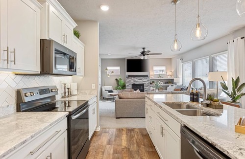 Omaha Maison | Spacious Elkhorn, West Omaha Home. Quiet and safe neighborhood. Newer Build