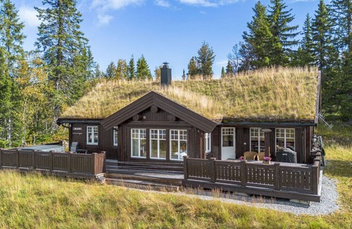 Nord-Aurdal Cabine | Spacious Family Cabin with Jacuzzi