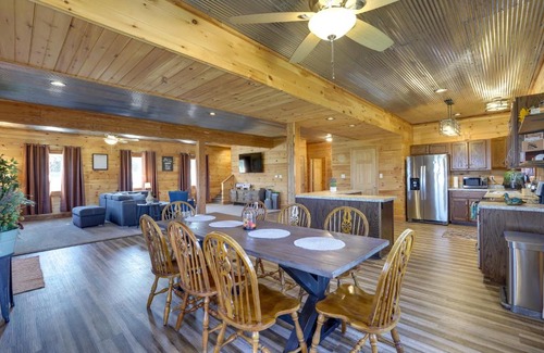 Grubville Maison | Spacious Franklin County Retreat on 80 Acres!