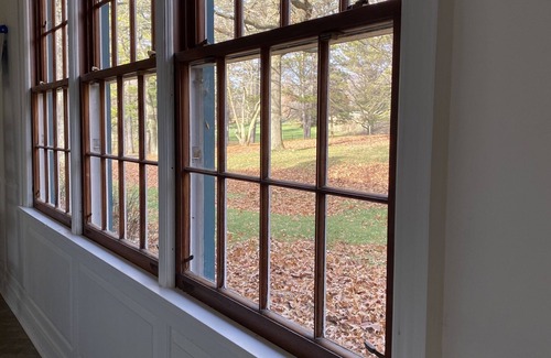 Holcomb Maison | Spacious Hillside Home Overlooking Private Woods