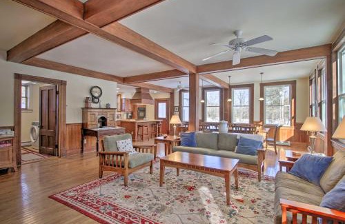 Tamworth Maison | Spacious Home on Bear Camp River in Tamworth!