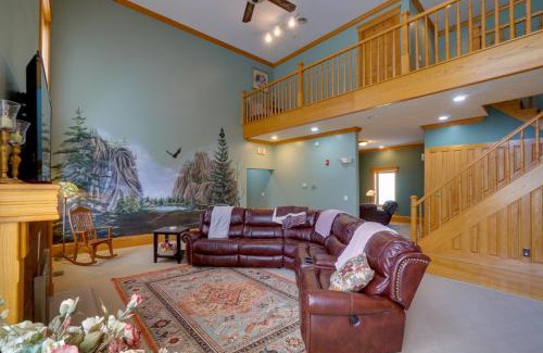 McArthur Maison | Spacious McArthur Home Private Hot Tub and Pond!