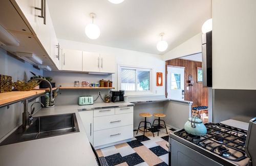Miller Beach Maison | Spacious MCM beach house with private yard!
