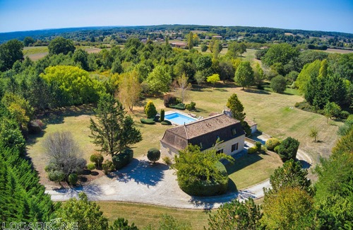 Capdrot Maison | Propriété spacieuse, dans parc arboré- sans vis à vis Monpazier- Piscine privée