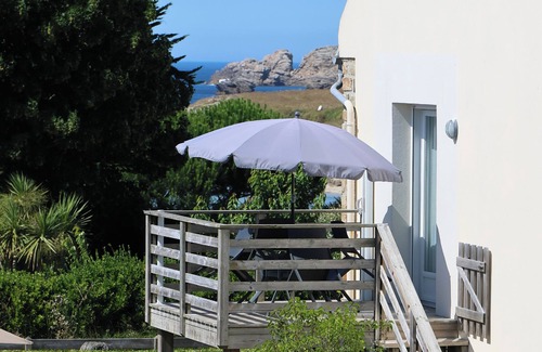 Landunvez Maison | Spacious, sea view, 100m from the beach SAND END and trail "GR34",