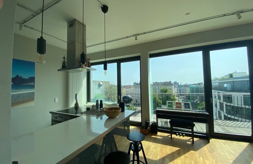 Mitte Appartement | Spacious smart-home apartment with wrap around terrace in Central Berlin