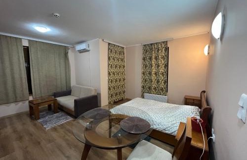 Shiligarnika Appartement | Spacious Studio at Gondola! Fast WiFi, Washer, AC, balcony, quiet