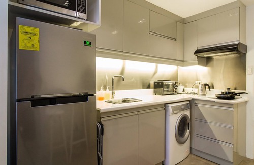 San Lorenzo Copropriété | Studio spacieux avec vue incroyable Balcon à Greenbelt Makati