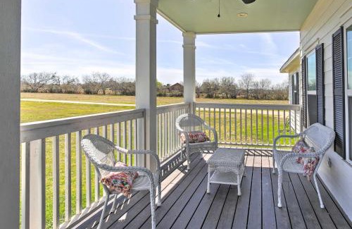 Yorktown Maison | Spacious Texas Getaway with Fire Pit and Pond!