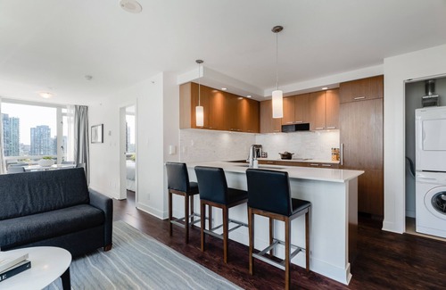 Downtown Vancouver Hôtel | Appartement moderne et superbement meublé avec deux chambres au centre-ville de Vancouver