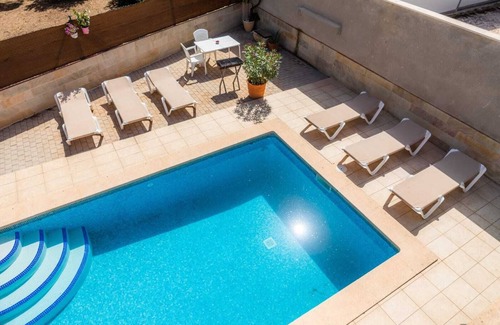 Tolleric Maison | Villa Malena, vue sur mer et montagnes, Wi-Fi, balcon, terrasse, jardin, piscine, parking