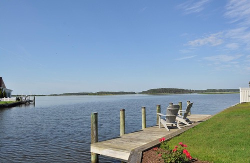 Bethany Beach Maison | Accueil spacieux au bord de l'eau, à pied de la plage