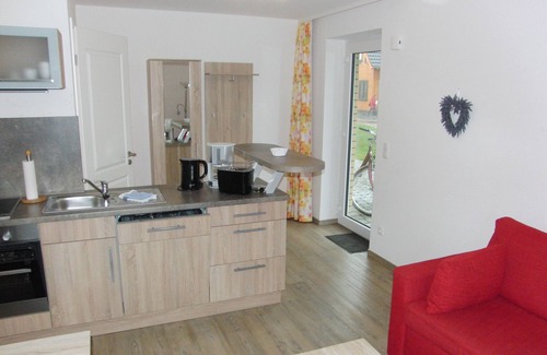 Kaschow Appartement | «Château de Spantekow»: Appartement jusqu'à 3 personnes (avec lit supplémentaire) et animaux