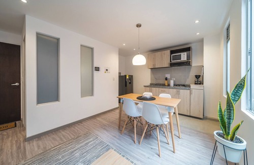 Financial District Appartement | Spectacular High-End Apartment in Chapinero Alto with Wifi