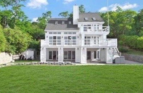 Miller Place Maison | Spectacular Mega 3 Story Beach Front home W/ Private Beach & Pool
