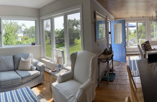 Biddeford Pool Maison | Vues spectaculaires au coucher du soleil sur la piscine de Biddeford