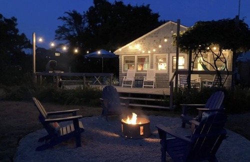Tiverton Cottage | Vue spectaculaire depuis le charmant Waterfront Cottage sur Fogland Point